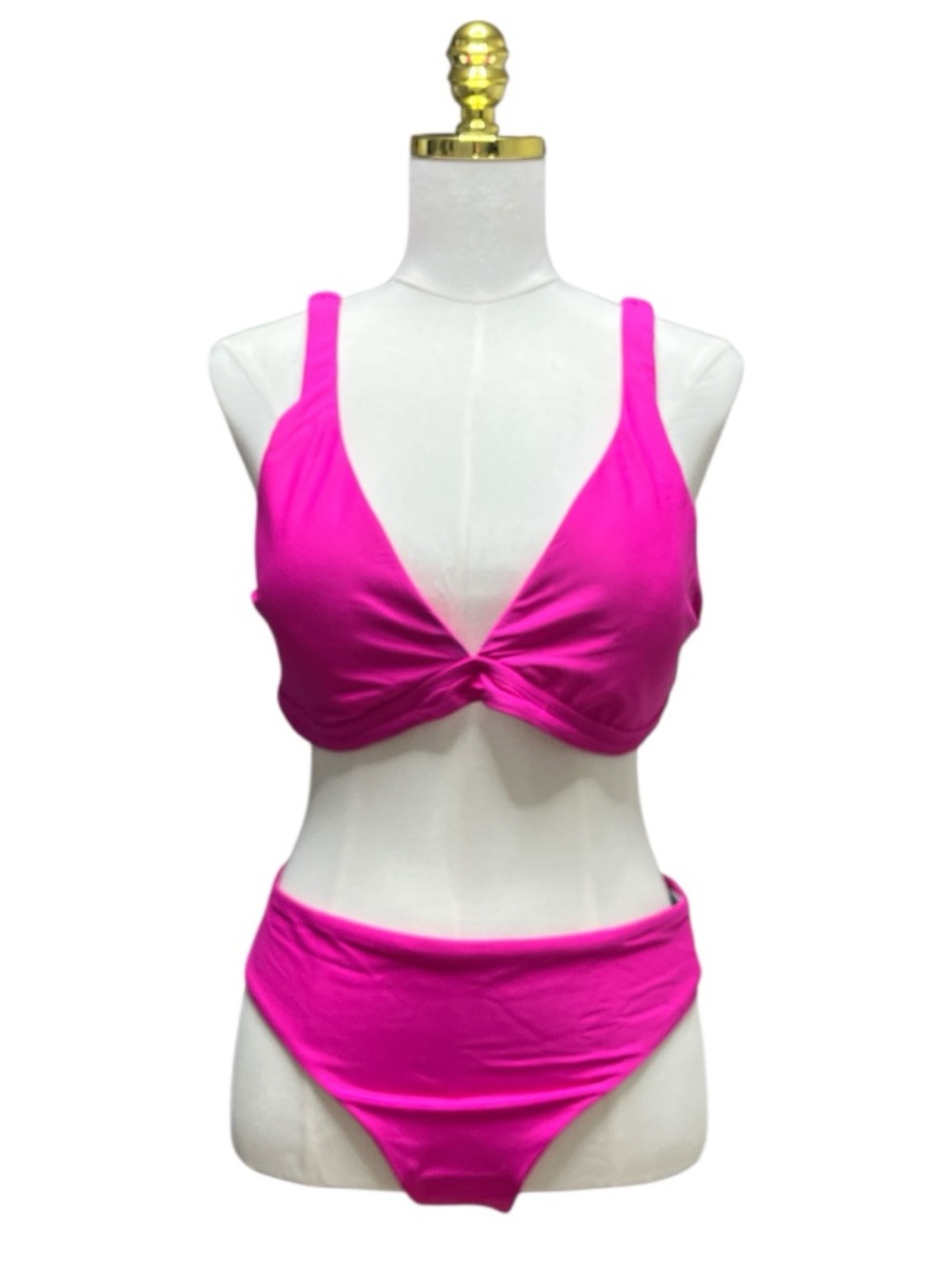 Antonio Melani Hot Pink Two Piece Swimsuit  Size XL